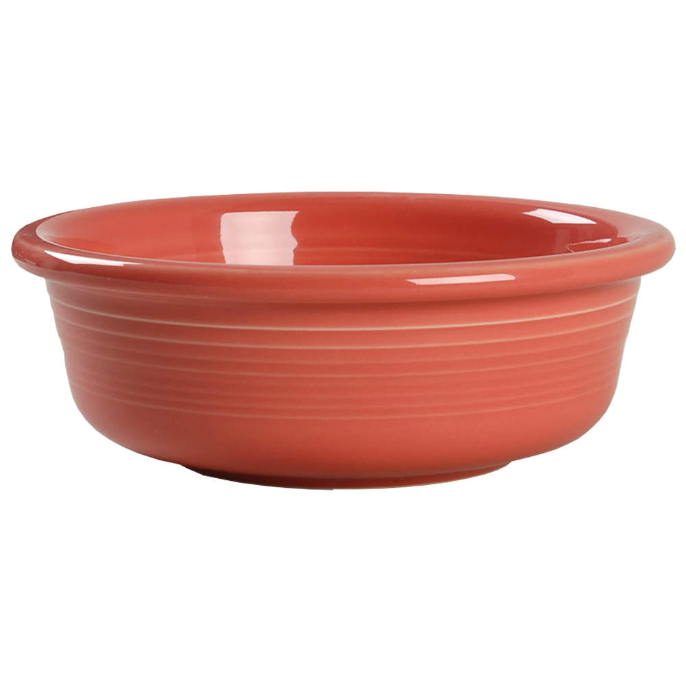 Fiesta Flamingo (Intro 2012) 7" Round Vegetable Bowl by Homer Laughlin -1
