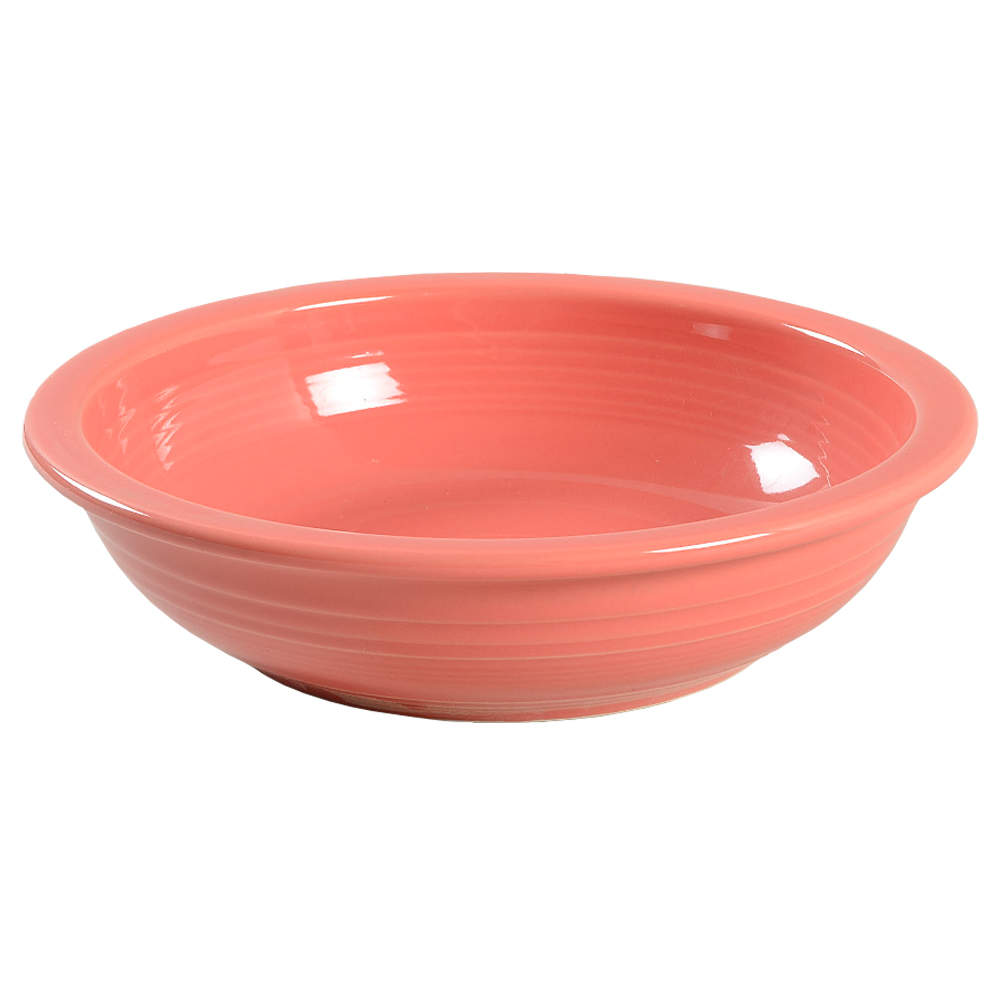 Fiesta Flamingo (Intro 2012) 8" Individual Pasta Bowl by Homer Laughlin -1