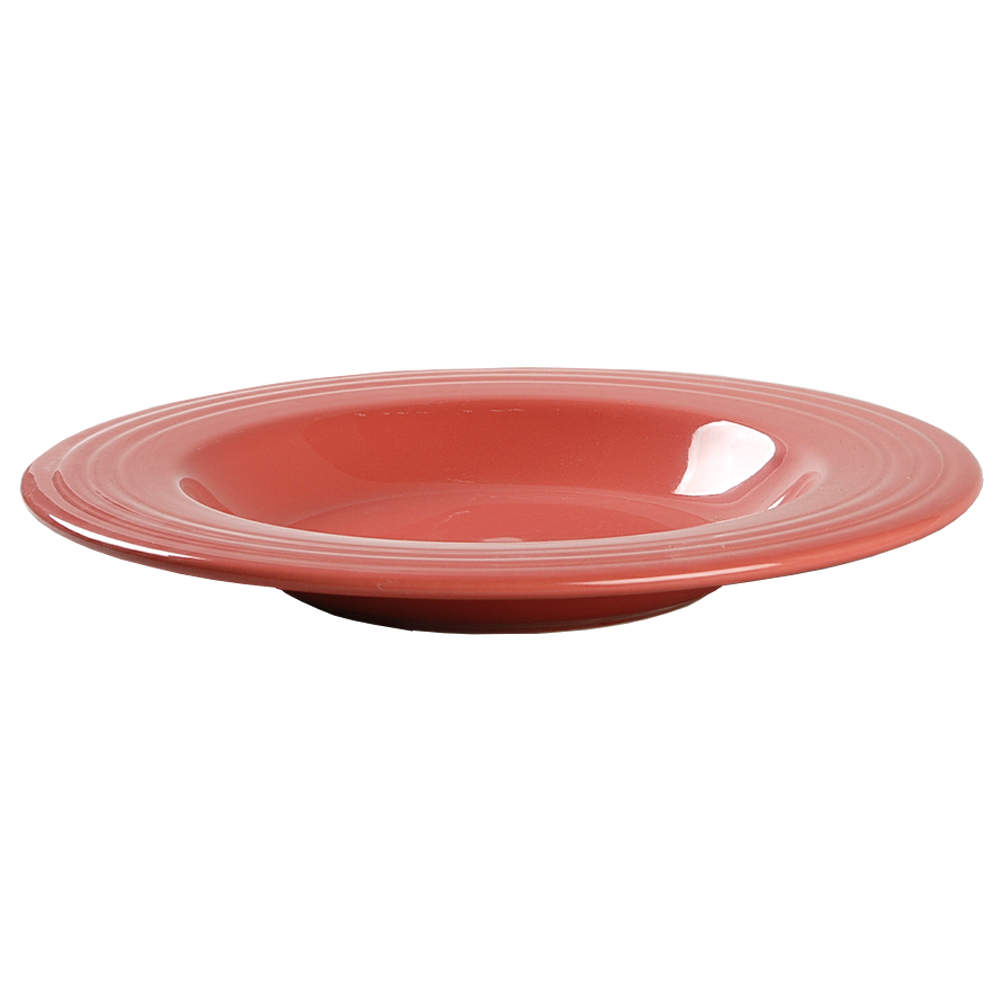 Fiesta Flamingo (Intro 2012) 12" Individual Pasta Bowl by Homer Laughlin -1