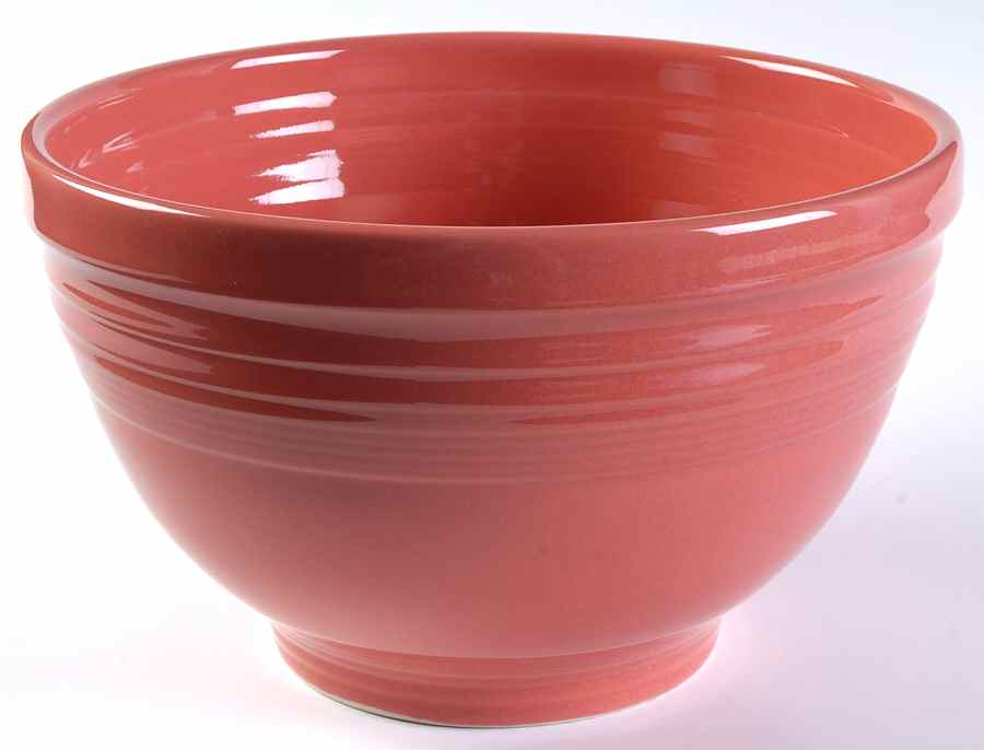 Fiesta Flamingo (Intro 2012) 9" Baking Bowl by Homer Laughlin -1