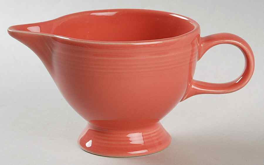 Fiesta Flamingo (Intro 2012) Individual Creamer by Homer Laughlin -1