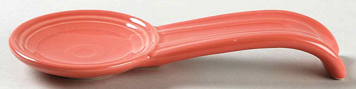 Fiesta Flamingo (Intro 2012) Spoon Rest/Holder (Holds 1 Spoon) by Homer Laughlin -1