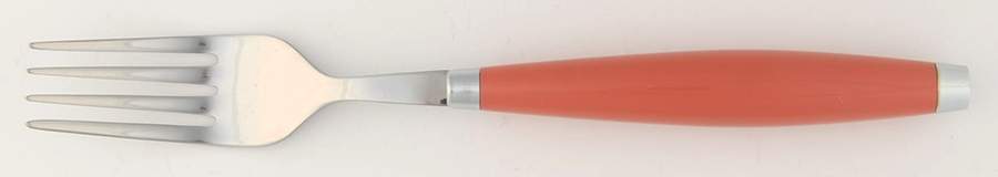 Fiesta Flamingo (Intro 2012) Dinner Fork (7 1/2" or Larger) by Homer Laughlin -1