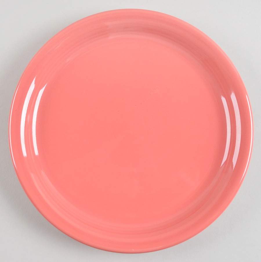 Fiesta Flamingo (Intro 2012) 9" Round Buffet Plate by Homer Laughlin -1