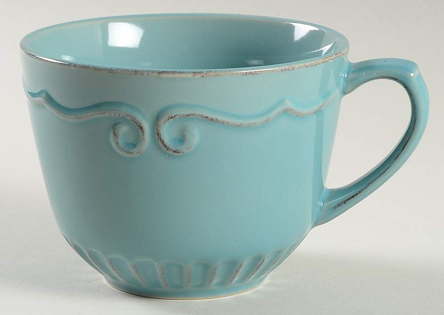 Capri Aqua Jumbo Cup by Home Accents-1