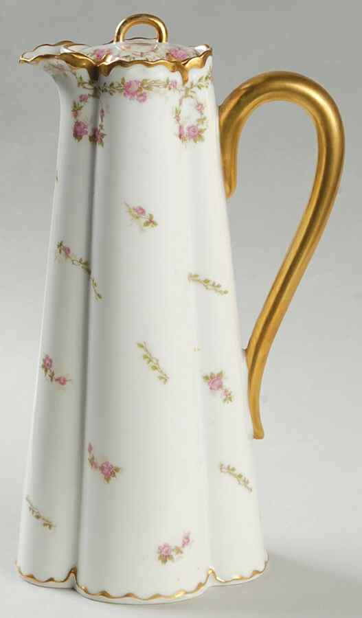 Schleiger 1142-2 Chocolate Pot & Lid by Haviland-1