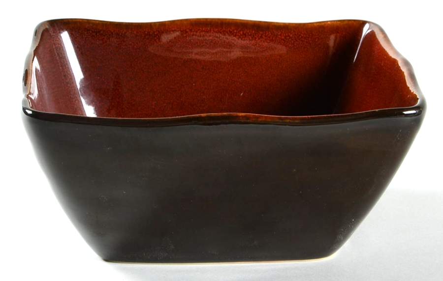 Tempest Red Soup/Cereal Bowl by Home-1