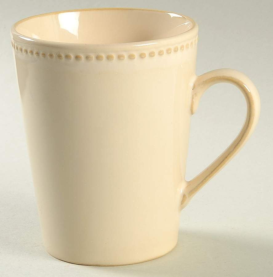 Beaded Cream Mug by Home-1
