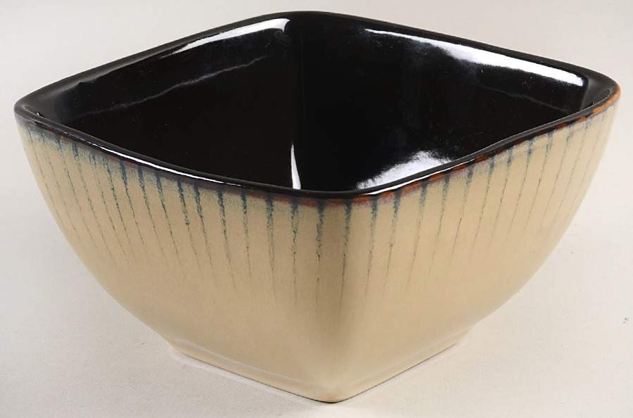 Square Bamboo Square Cereal Bowl by Home-1