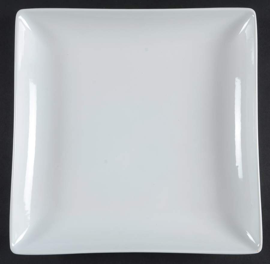 Basic White (Square) Square Dinner Plate by Home-1