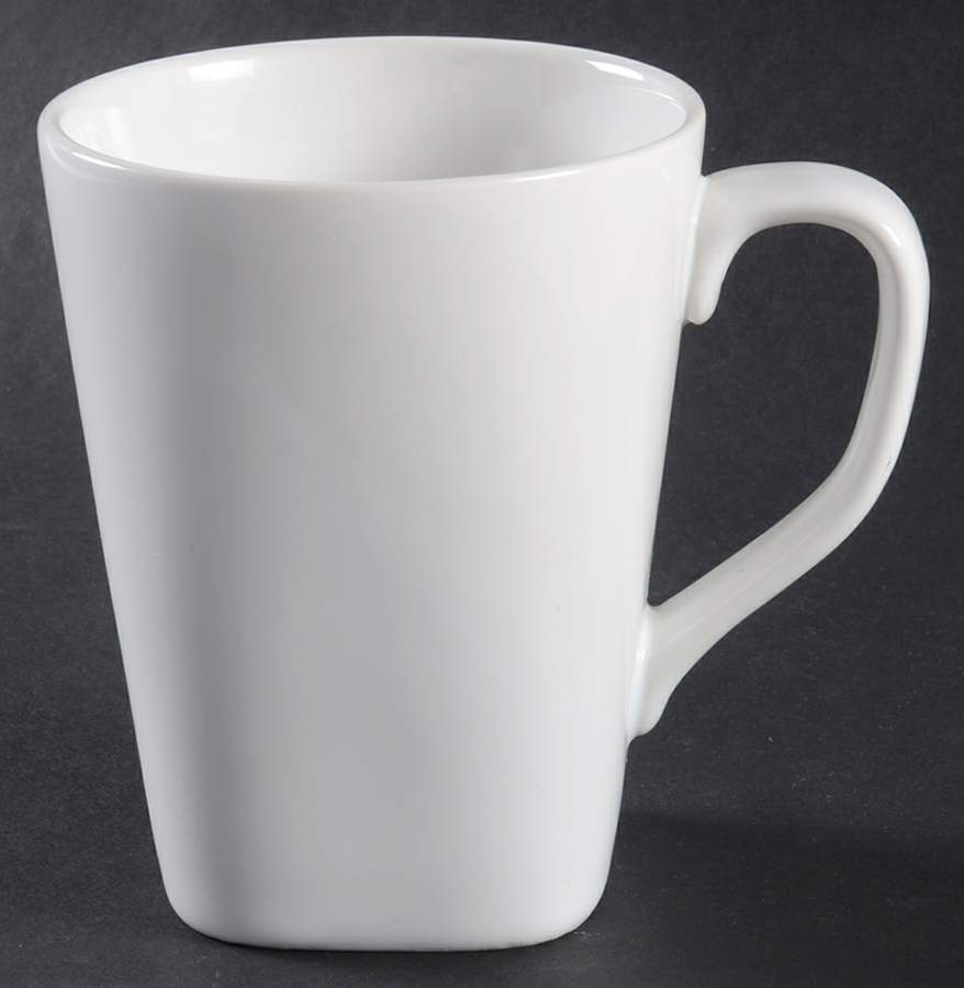 Basic White (Square) Mug by Home-1