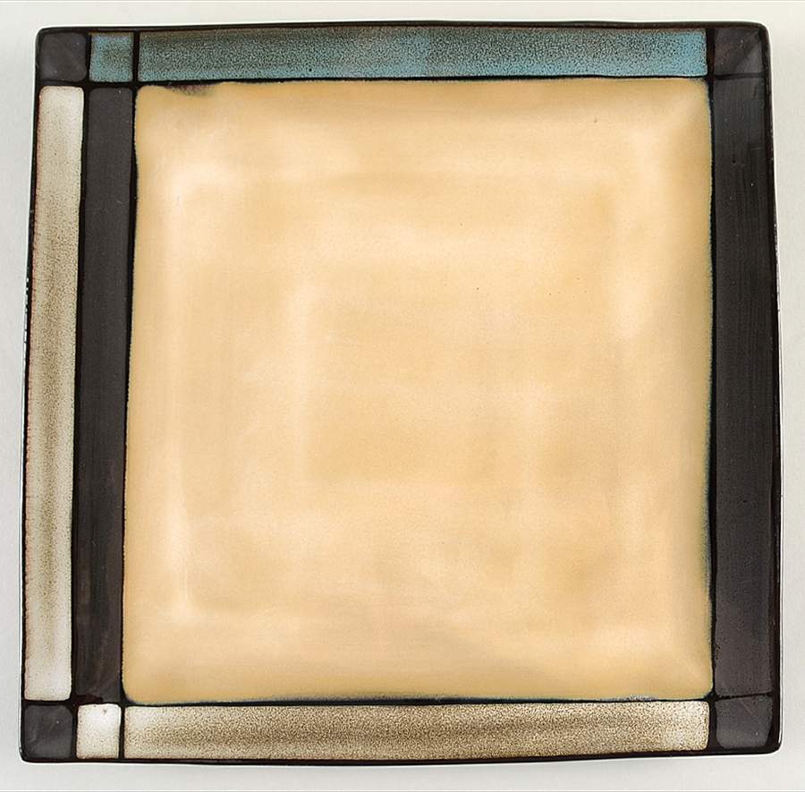 Flint Square Square Dinner Plate by Home-1