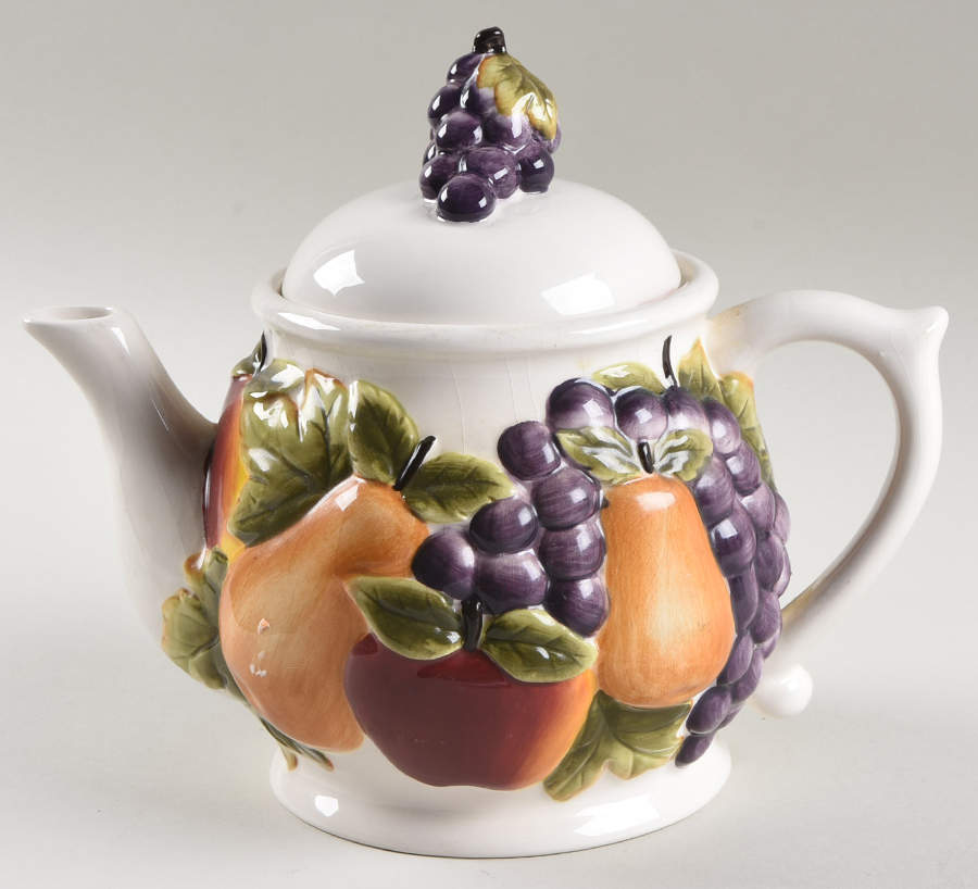Sonoma Villa Teapot & Lid by Home Interiors-1