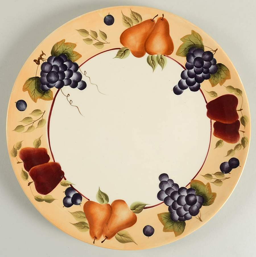 Sonoma Villa 13" Chop Plate (Round Platter) by Home Interiors-1