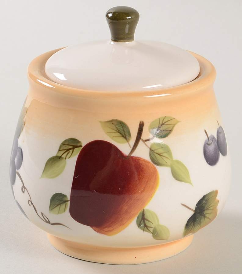 Sonoma Villa Sugar Bowl & Lid by Home Interiors-1