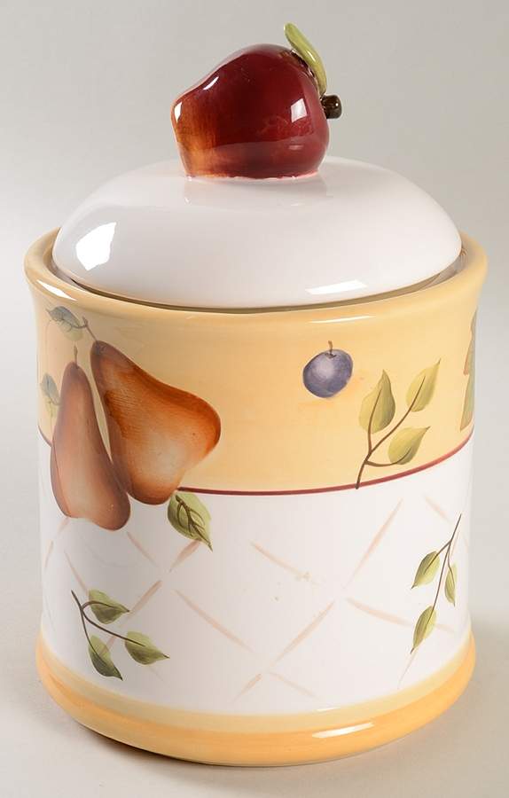 Sonoma Villa Medium Canister & Lid by Home Interiors-1