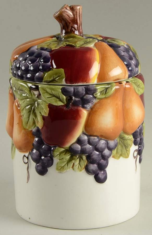 Sonoma Villa Small Canister & Lid by Home Interiors-1
