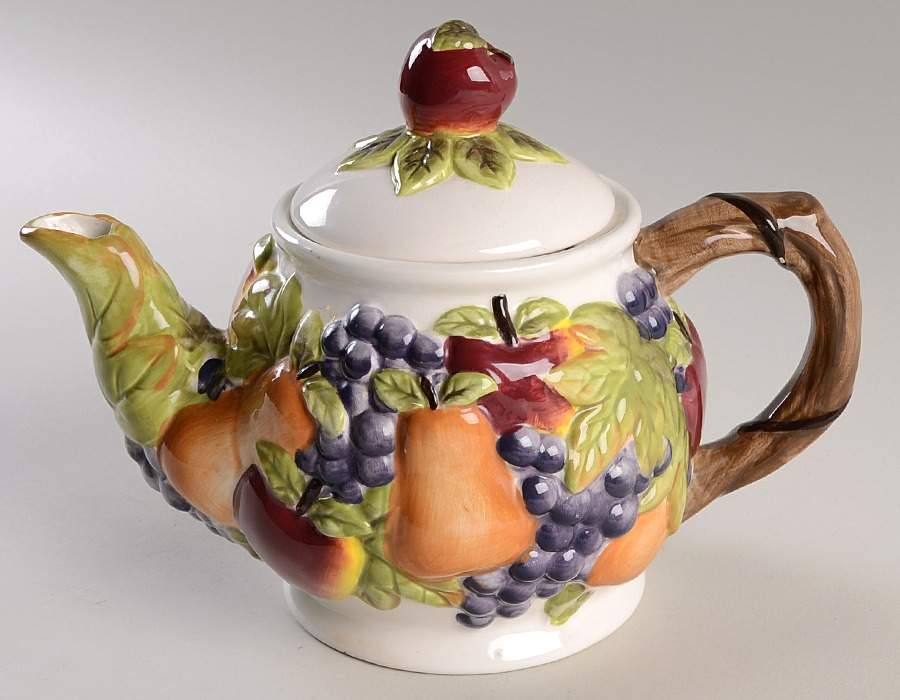 Sonoma Villa Teapot & Lid by Home Interiors-1