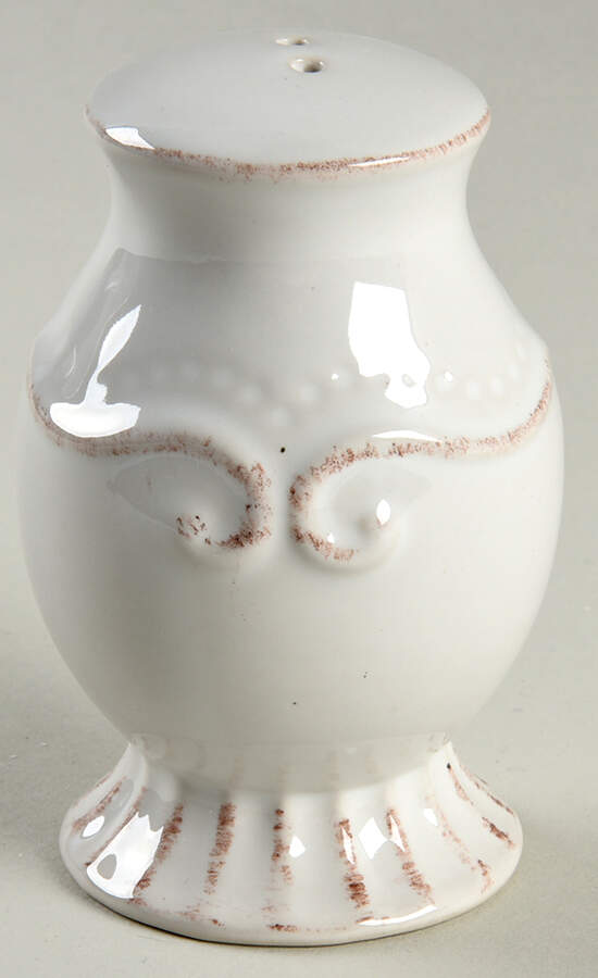 Capri White Salt Shaker by Home Accents-1