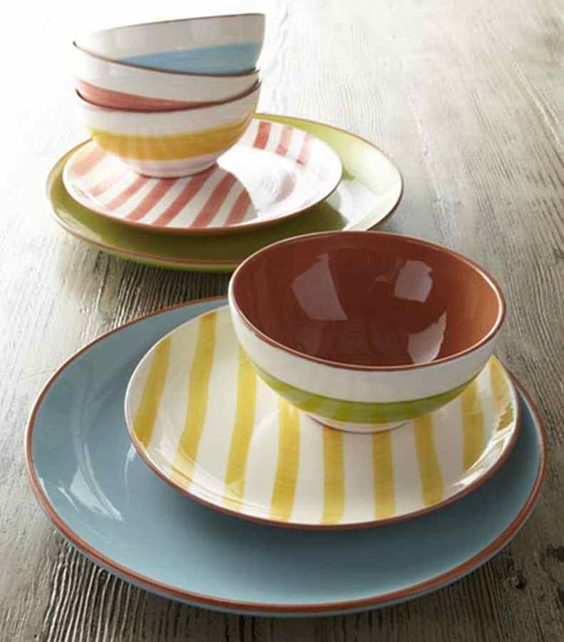 Listrado Dinner Plate by Horchow-1