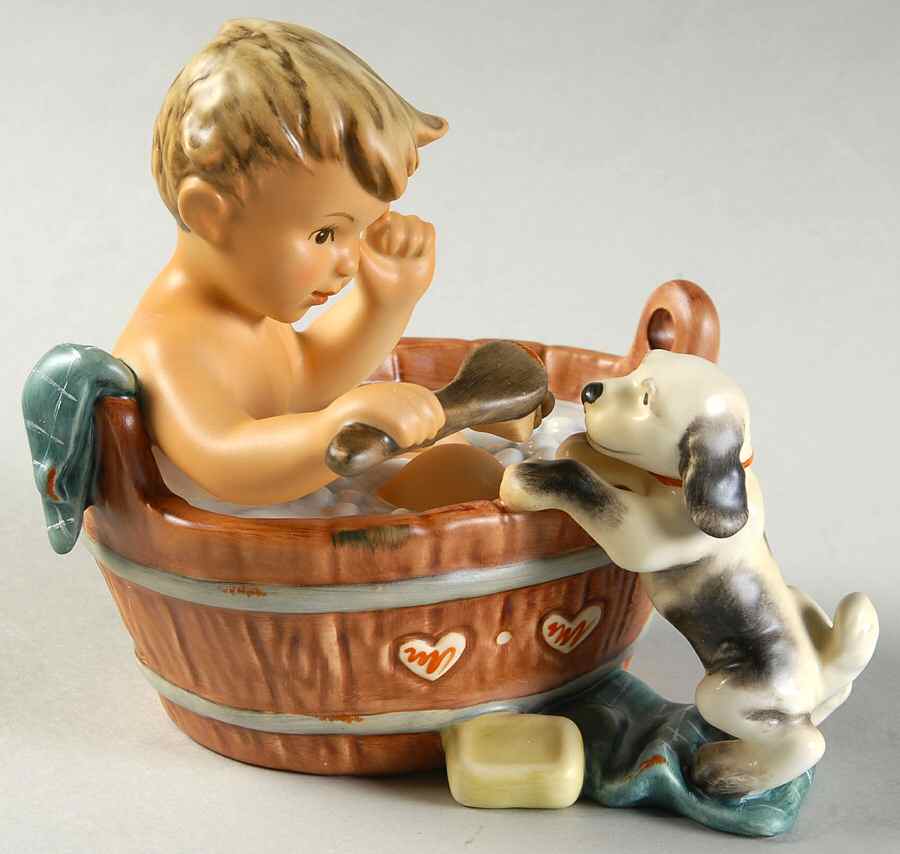 Puppy's Bath Tm9-Puppy's Bath - No Box by M.I. Hummel-1