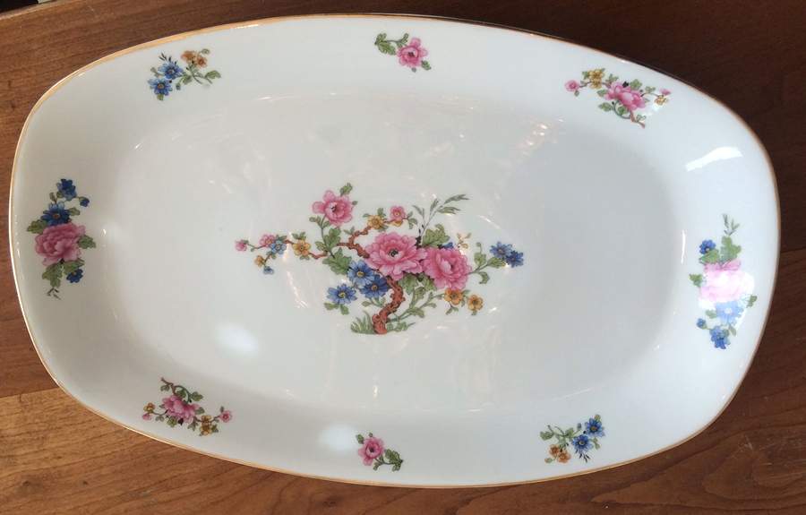 6395 14" Oval Serving Platter by Hertel Jacob-1