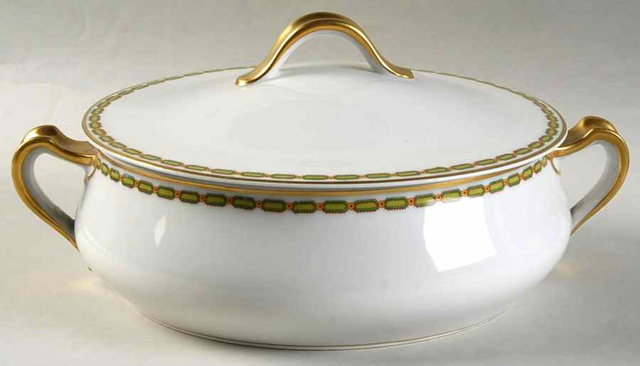 Schleiger 588-5 Round Covered Vegetable by Haviland-1