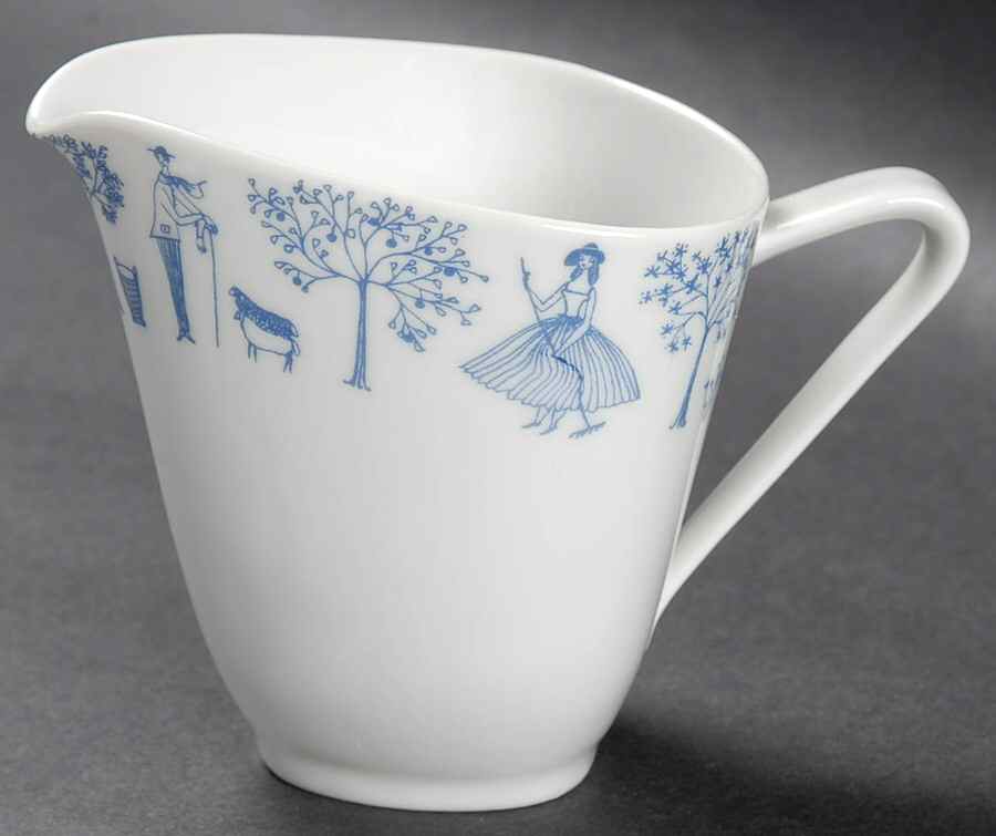 Blue Garden Creamer by Hutschenreuther-1