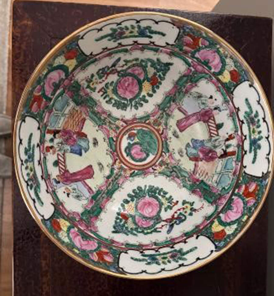 HKO9 9" Chinese Bowl by Hong Kong-1