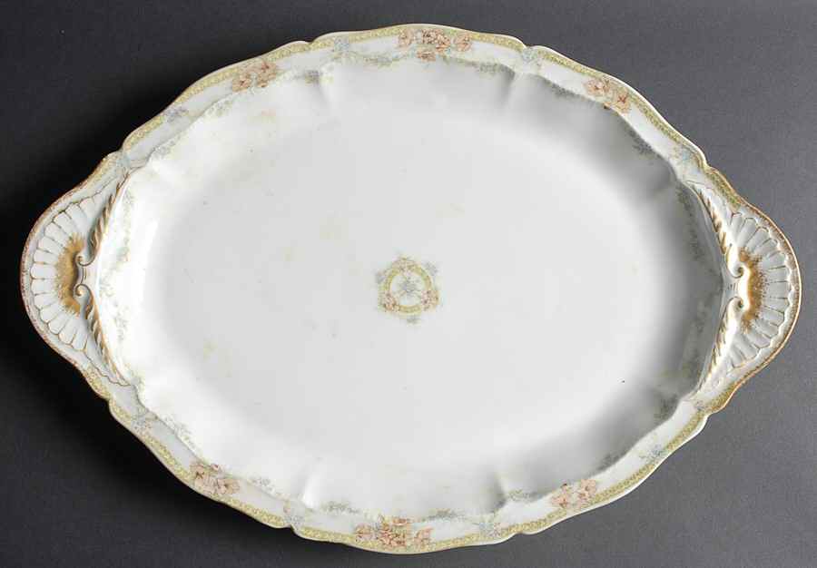 H4466 18" Oval Serving Platter by Haviland-1