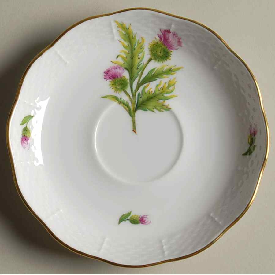Char (Char) Saucer by Herend-1