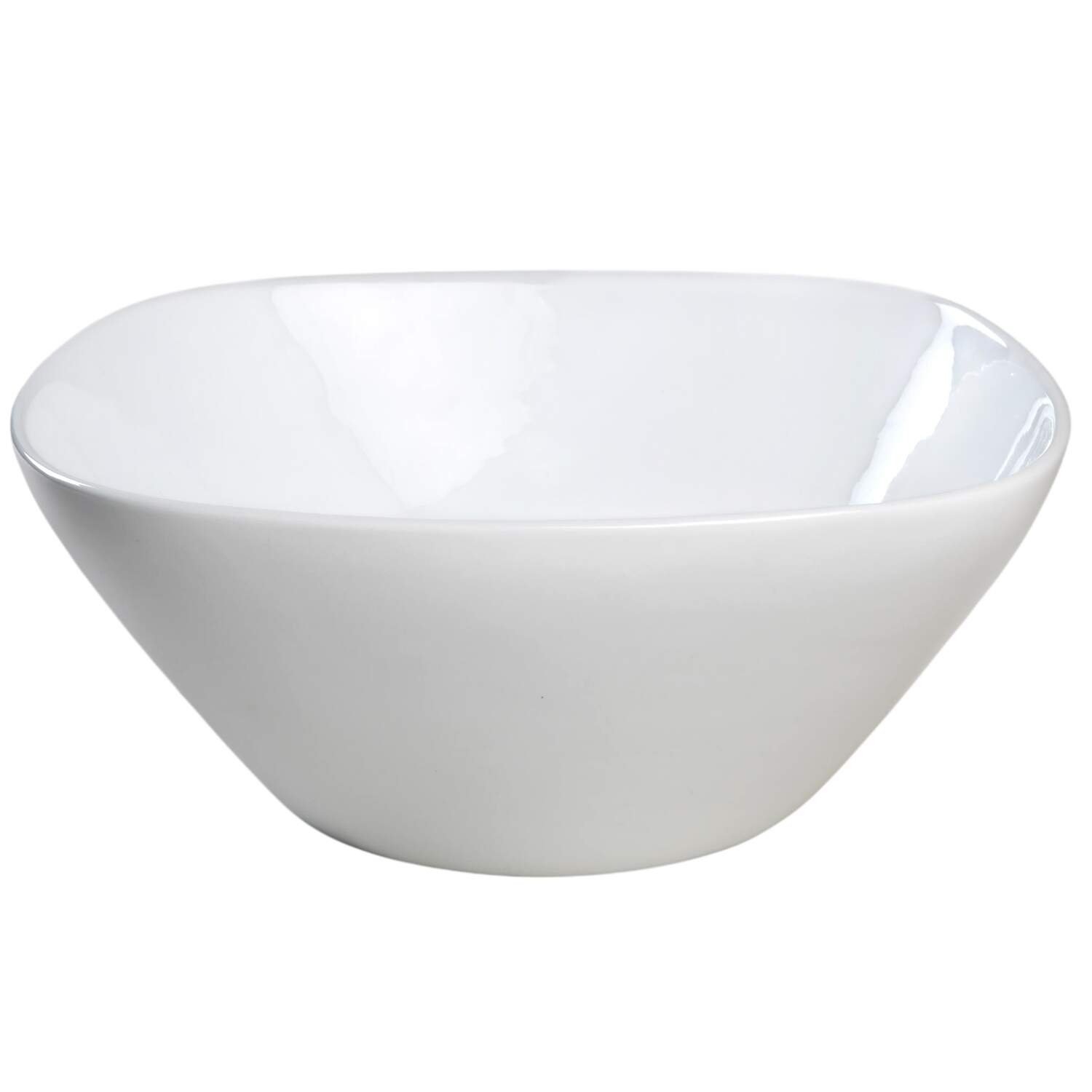 Simply White 10" Square Serving Bowl by Home Accents-1