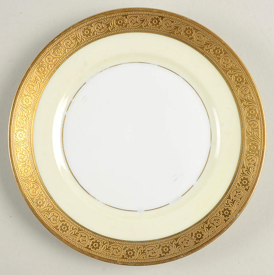 HUT5 Reverse Bread & Butter Plate by Hutschenreuther-1