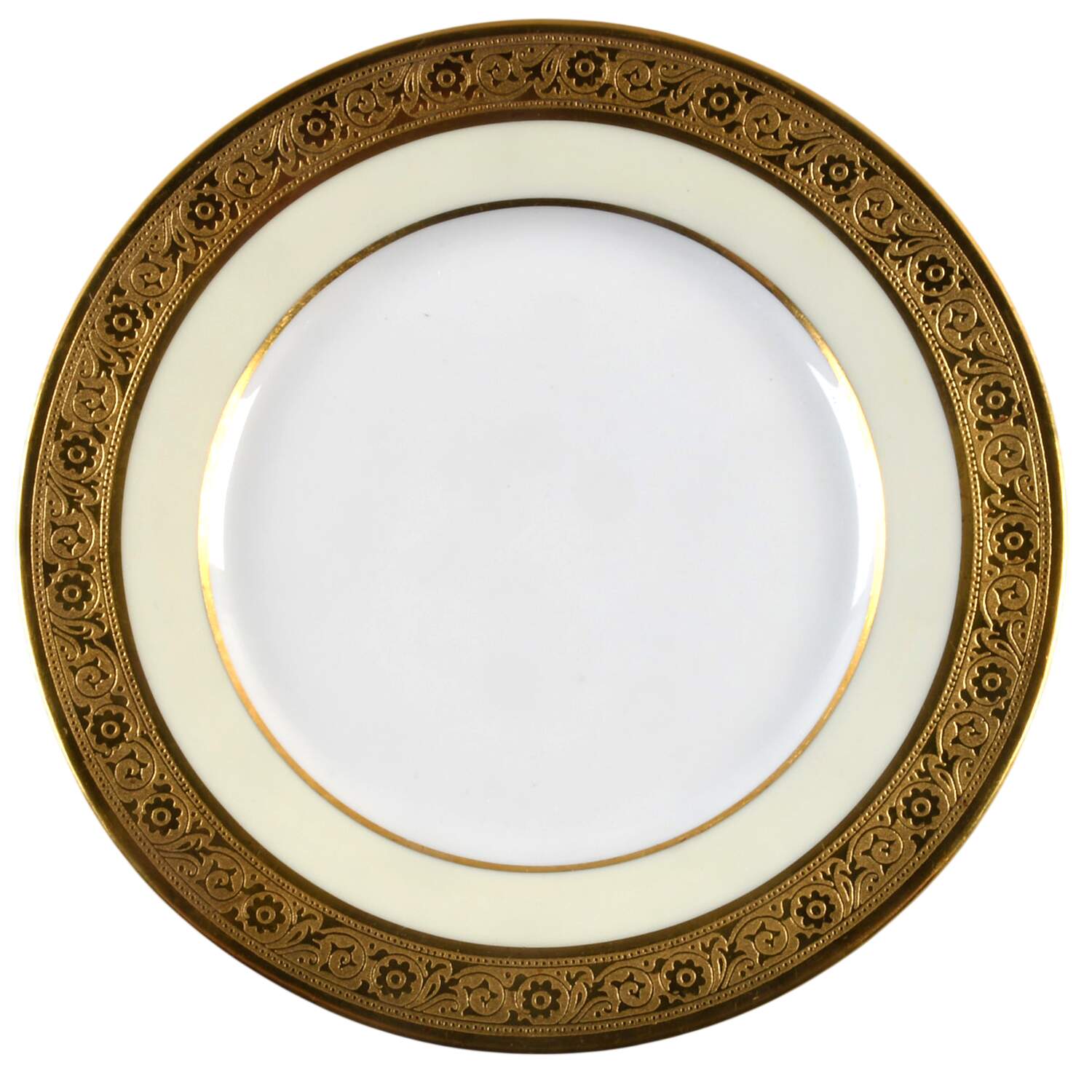 HUT5 Reverse Bread & Butter Plate by Hutschenreuther-1