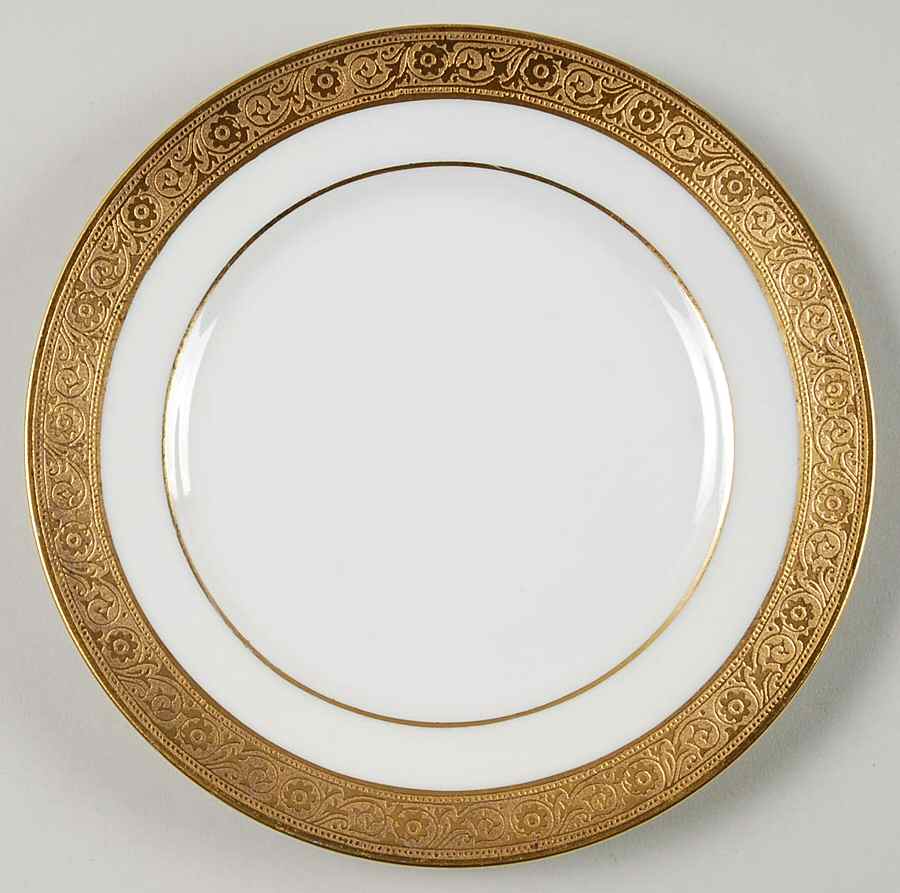 HUT993 Reverse Bread & Butter Plate by Hutschenreuther-1
