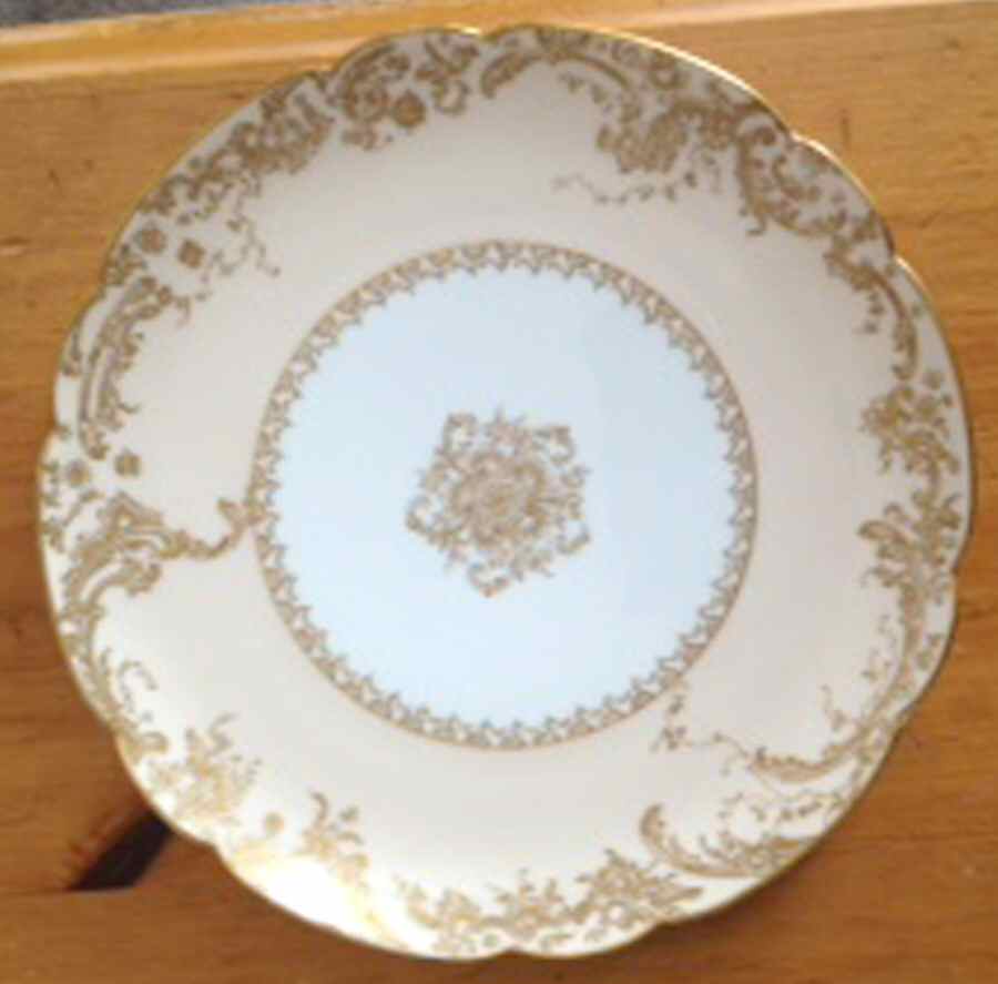 H4283 Coupe Salad Plate by Haviland-1