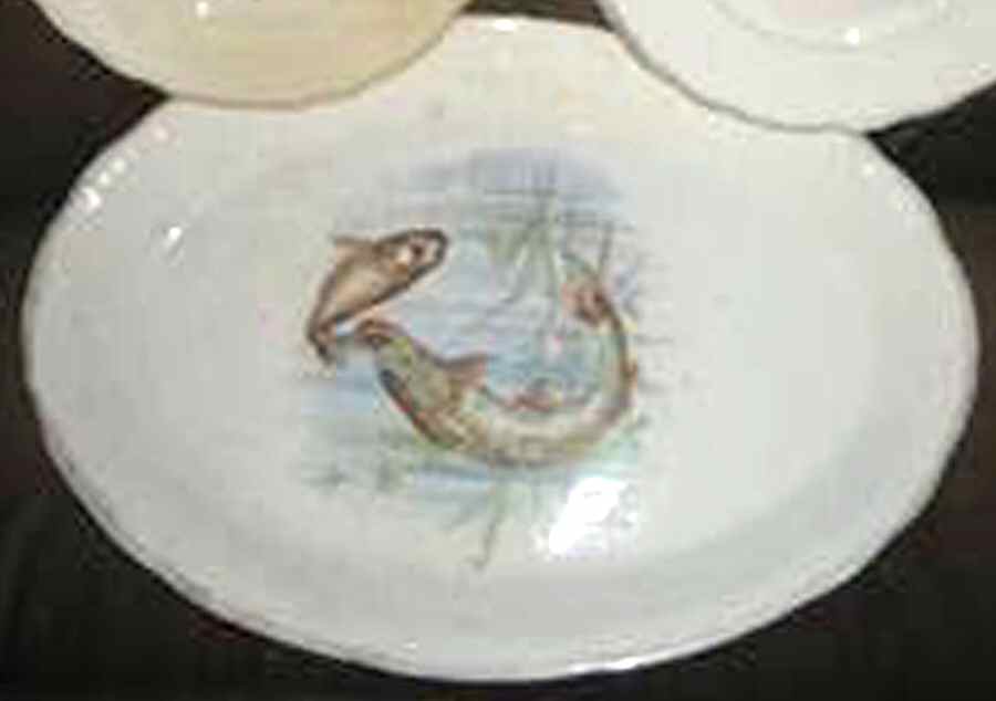 HLC3986 14" Oval Serving Platter by Homer Laughlin -1