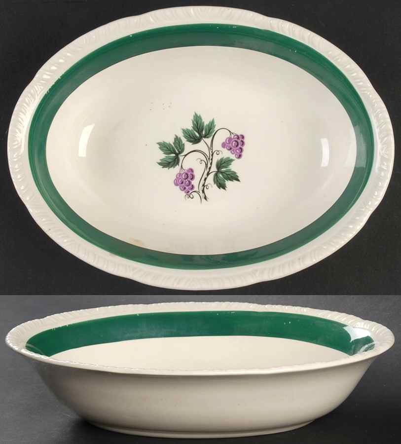HLC3987 9" Oval Vegetable Bowl by Homer Laughlin -1