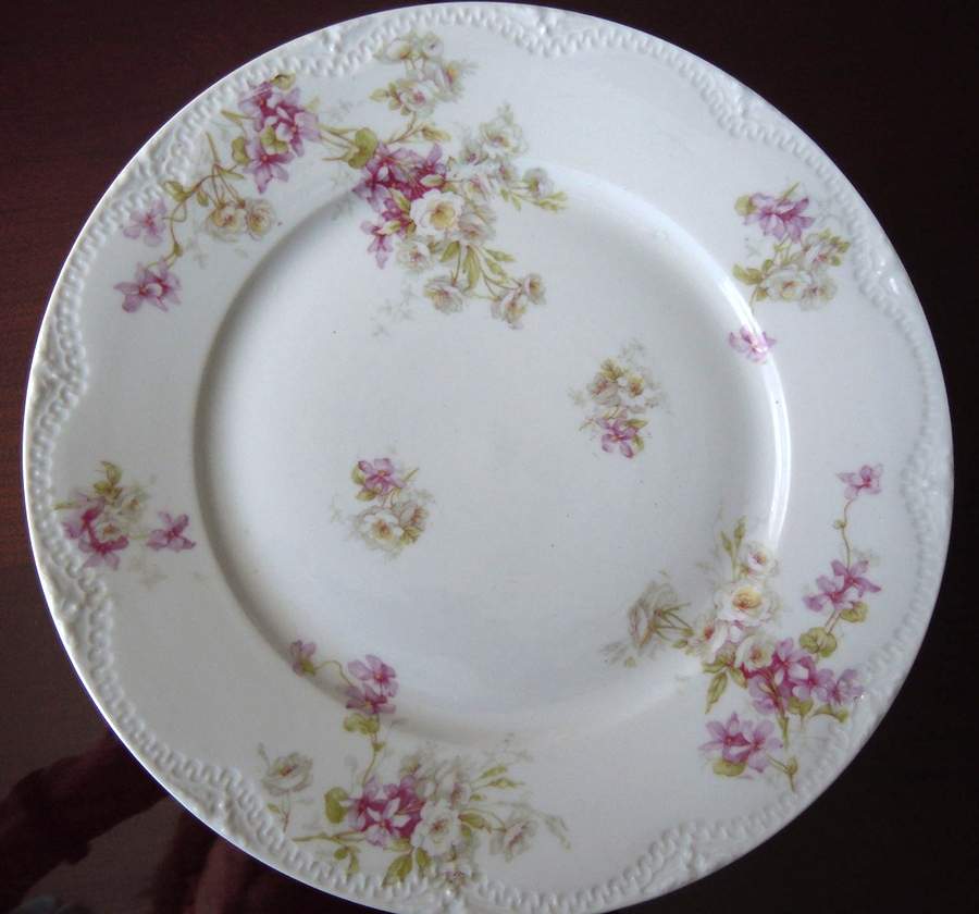 Schleiger 317-10 Dinner Plate by Haviland-1