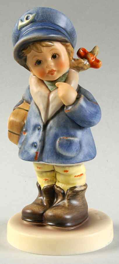 Little Miss Mail Carrier Tm8-Little Miss Mail Carrier - No Box by M.I. Hummel-1