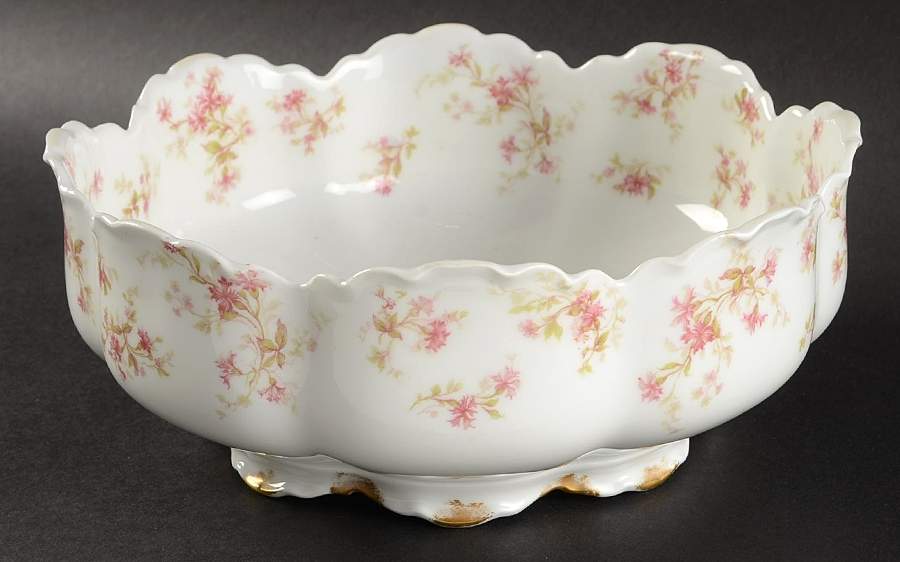 Schleiger 1181-3 9" Salad Serving Bowl by Haviland-1