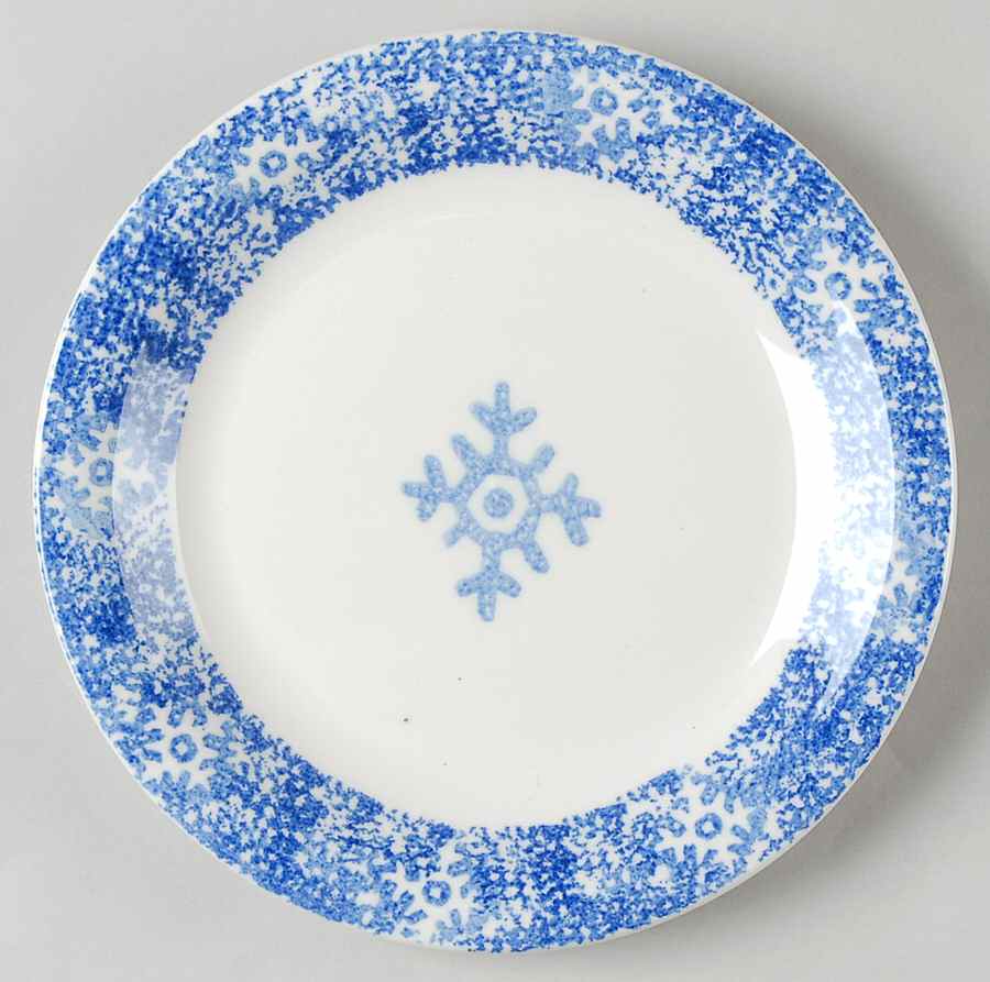 Snowy Holiday Salad Plate by Home Essentials-1