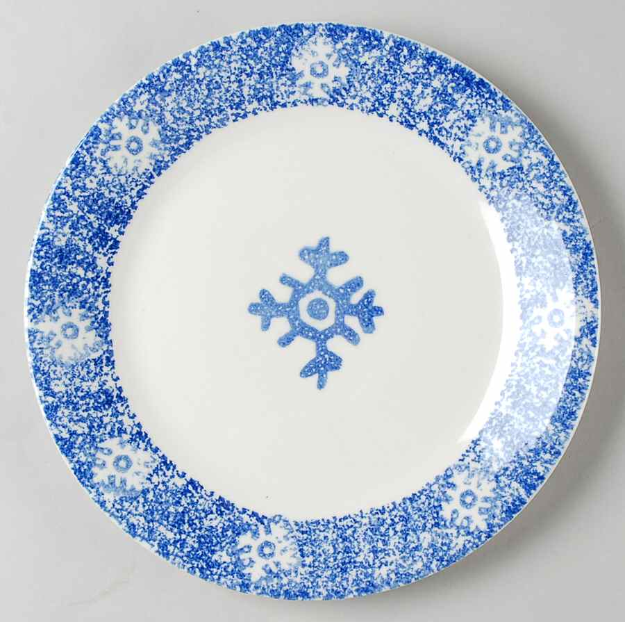 Snowy Holiday Dinner Plate by Home Essentials-1
