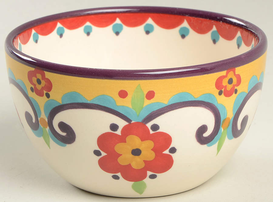 Bella Fruit/Dessert (Sauce) Bowl by Home Accents-1