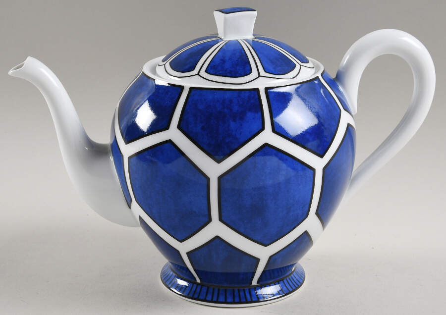 Bleus d'Ailleurs Tea/Coffee Pot & Lid by Hermes-1