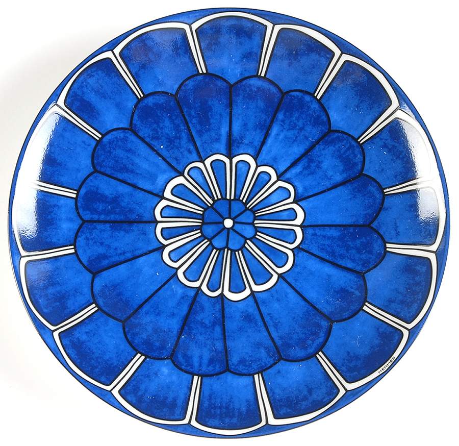 Bleus d'Ailleurs Bread & Butter Plate by Hermes-1