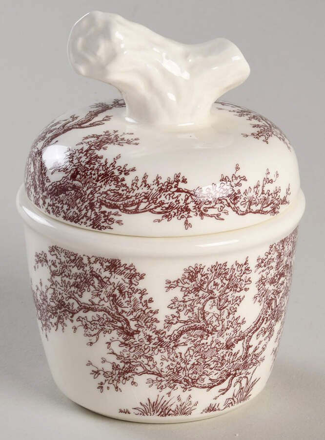 Les Maisons Enchantees Sugar Bowl & Lid by Hermes-1
