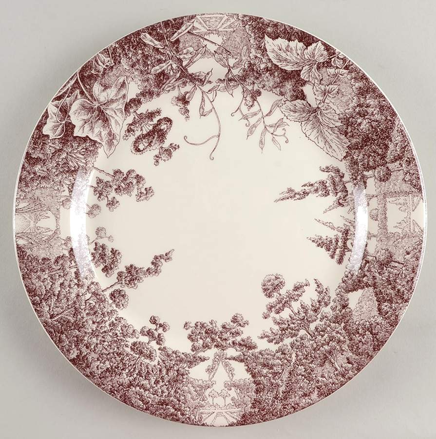 Les Maisons Enchantees Dinner Plate by Hermes-1