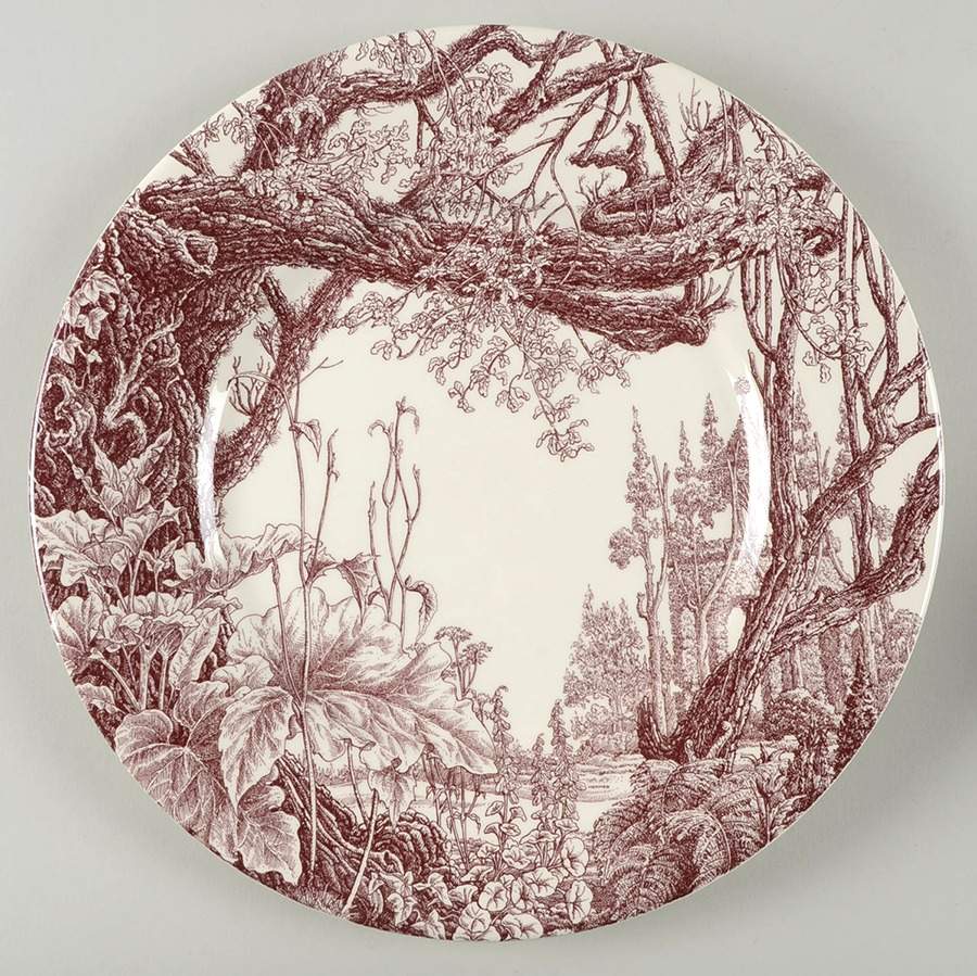 Les Maisons Enchantees Service Plate (Charger) by Hermes-1