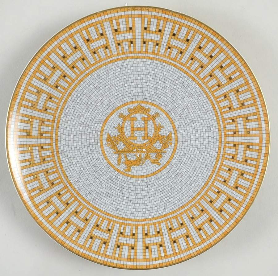 Mosaique Au 24 Salad/Dessert Plate by Hermes-1